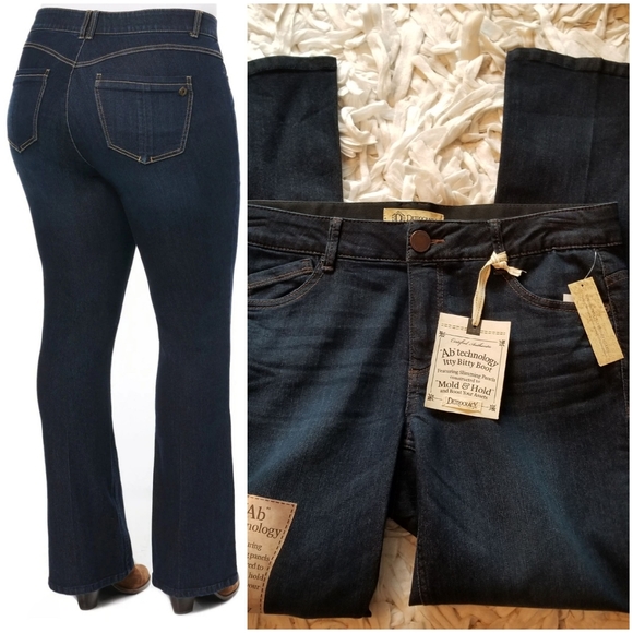 ladies low rise bootcut jeans